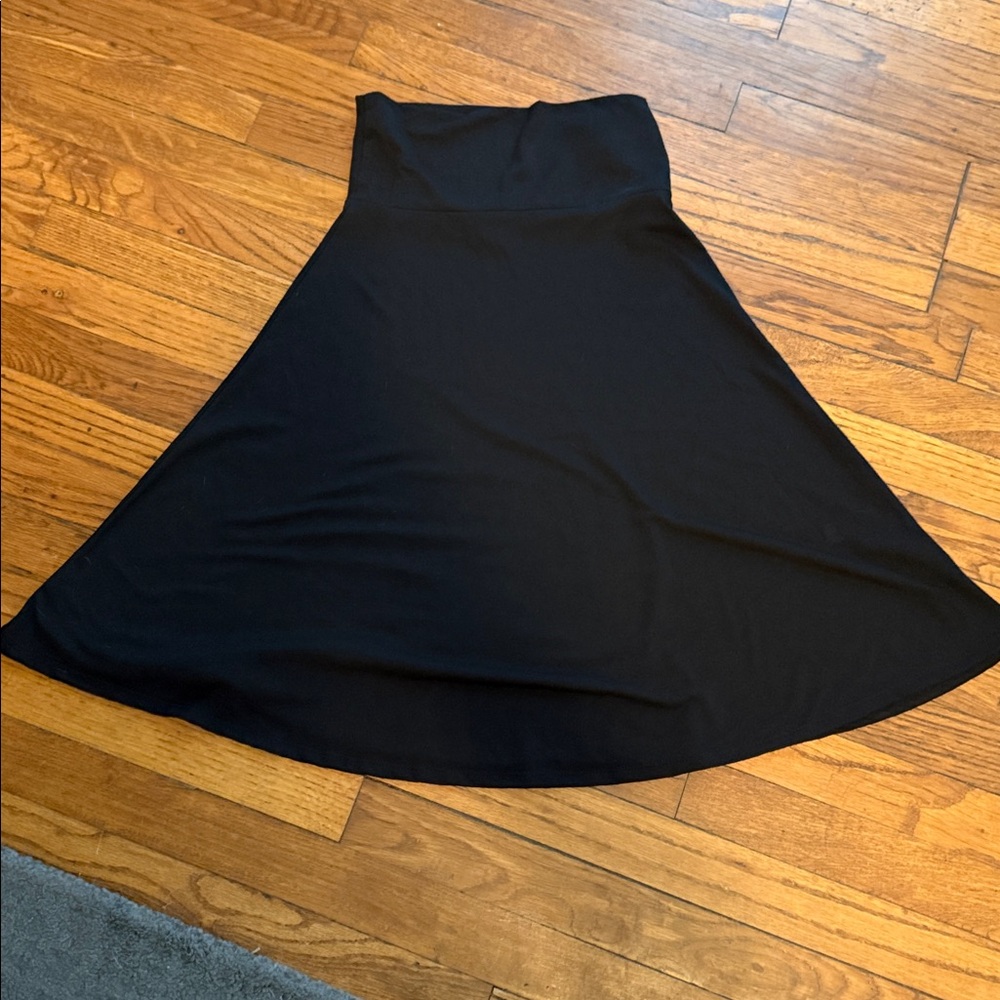 LuLaRoe Azure Classic Black A-Line Skirt - Picture 3 of 3